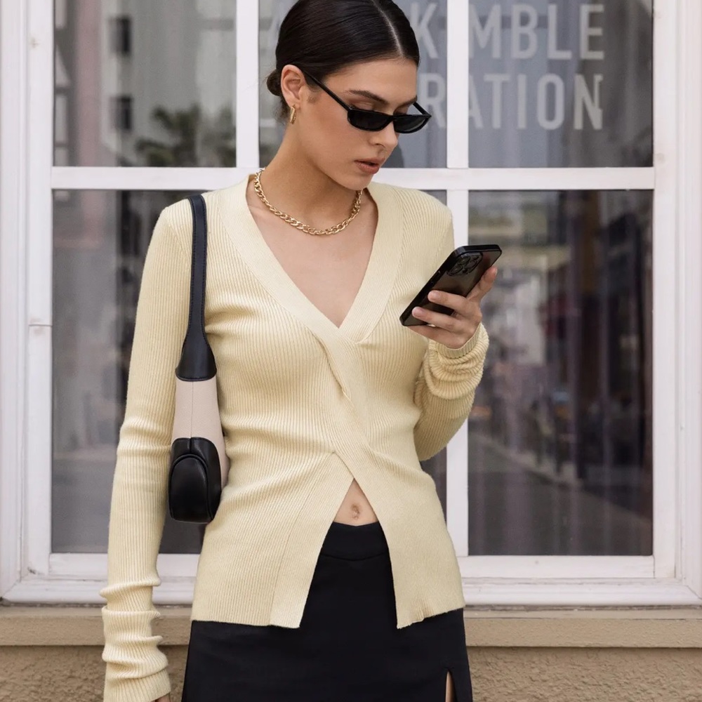 Cider knitted long sleeve